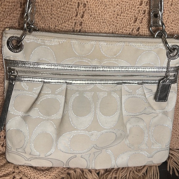 Coach With Silver Lining 2 Way Bag - Picture 2 of 4